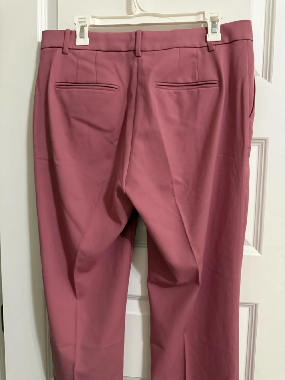 Ann Taylor Straight-Leg Dress Pants in Smokey Rose - Picture 4 of 5